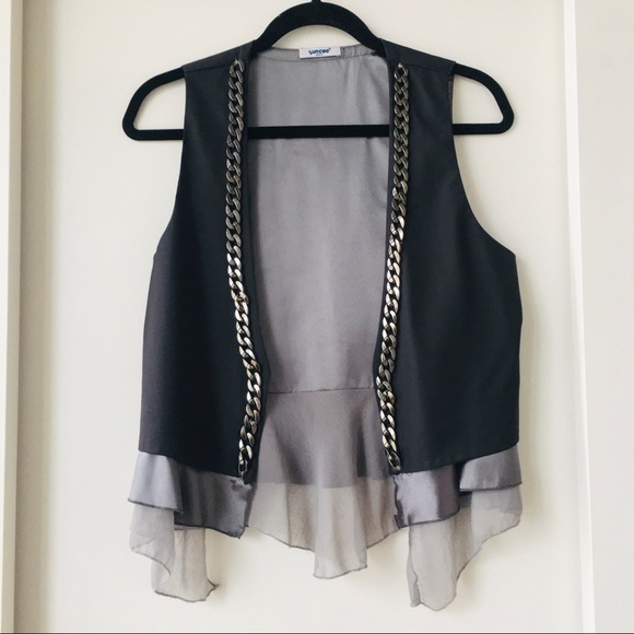 SALE 🍭Va-Va-Voom-Vest! SUNCOO PARIS Vest. - Picture 6 of 8